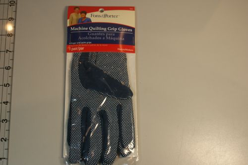 MACHINE QUILTING GRIP GLOVES MEDIUM